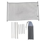 Vomeko Table de Camping Enroulable en Acier Inoxydable, Table de Pique-Nique extérieure Portable et Pliante compacte avec Sac de Rangement pour la pêche, Barbecue sur terrasse,