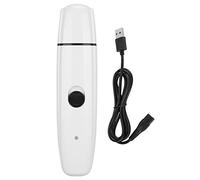 Vomeko USB Charging Pet Nail Grinder,Dog Nail Trimmer,Portable Electric Dog Nail Trimmer P AWs Grooming Tool, for Large Medium Small Dogs (White)
