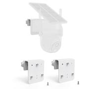 VOMENC Support de gouttière pour caméras de sécurité solaires AOSU d'extérieur sans fil (SolarCam D1 Classic) et caméras de sécurité ANSQUE sans fil d'extérieur (GU01/SA01) (lot de 2, blanc)