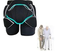 Vomlraer Protège Hanches pour Personnes Âgées,Short Anti-Chute avec Coussinets Absorbant Les Chocs,Protection Bassin Et Coccyx, Pantalon Protecteur pour Maison,Voyage,Usage Quotidien S(Waist 60-76CM)