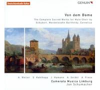Von dem Dome. Musique pour choeur d'homme. Schumacher.