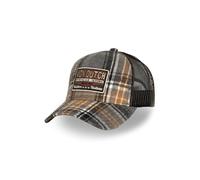 Von Dutch Casquette Baseball avec Filet Adulte en flannelle à Carreaux Car TU