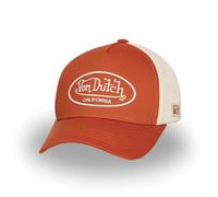 Von Dutch Casquette baseball Vd/1/cb/lof/b33 avec filet bicolore, logo brodé, Orange TU