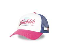 VON DUTCH Casquette Baseball Trucker ""Surf"" blanche, rose fuchsia et bleue Taille unique