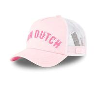 Von Dutch Casquette Trucker Buck LP – Ajustable, Filet – Rose Taille TU