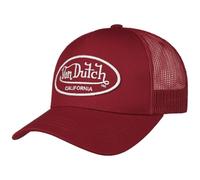 Von Dutch Casquette de baseball Trucker en maille Rouge Taille unique pour homme et femme