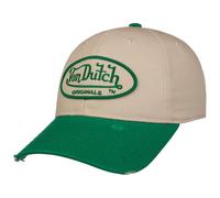 Von Dutch Casquette DB Denver DadDutch Casquette de Baseball (Taille Unique - Beige-Vert)