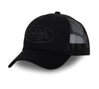 Von Dutch Casquette Trucker Snapback 'Logo 3D' Noir Mixte Décontractée Printemps/Été T1