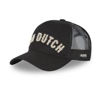 Vondutch Casquette Trucker Buckl Garçon - Trucker - Filet Rigide - Noir | Beige - Visière Arrondie Taille unique