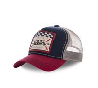Casquette Baseball Avec Filet Square Bleu/rouge/beige 51/55CM (4/12A)