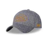 Von Dutch Casquette Homme & Femme 100% Coton, Casquette Baseball Jean Denim, Gris Taille TU