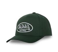 Von Dutch Casquette Homme & Femme 100% Coton, Casquette Baseball LOF, Ajustable, Vert/Blanc TU