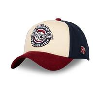Von Dutch Casquette Homme & Femme 100% Coton, Casquette Baseball Vintage, Ajustable Effet Velours Côtelé TU