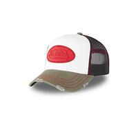Casquette Baseball Trucker - VON DUTCH - Rouge - Effet visière vieillie - Taille unique - Été