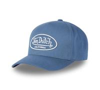 Von Dutch Casquette Homme & Femme Ajustable, Casquette Baseball Originale et Confortable, Bleu, Blanc, Taille TU
