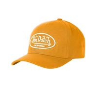 Von Dutch Casquette Homme & Femme Ajustable, Casquette Baseball Originale et Confortable, Orange, Blanc, Taille TU
