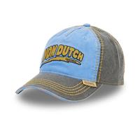 Vondutch Casquette baseball RETRO Homme - Baseball - Bleu | Jaune | Noir - Visière Arrondie Taille unique
