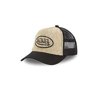 Von Dutch Casquette Homme & Femme Ajustable, Casquette Trucker, Coupe décontractée, Original et Durable, Beige, Noir, Taille TU