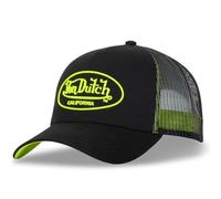Von Dutch Casquette Homme & Femme Ajustable, Casquette Trucker DOM, Jaune Taille TU