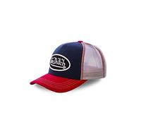 Von Dutch Casquette Homme & Femme Ajustable, Casquette Trucker, Doux, Durable et Confortable, Bleu, Rouge, Noir, Blanc, Taille TU
