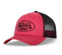 Von Dutch Casquette Homme & Femme Ajustable, Casquette Trucker FLUO, Rose, Noir, Taille TU