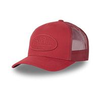 Von Dutch Casquette Homme & Femme Ajustable, Casquette Trucker Originale et Confortable, Rouge, Taille TU