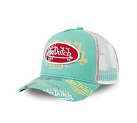 Von Dutch Casquette Homme & Femme Ajustable, Casquette Trucker, Vert Taille TU