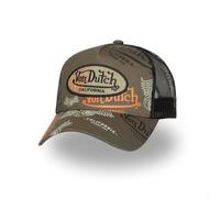 Von Dutch Casquette Homme & Femme Cafe, Casquette Trucker Ajustable par Snapback TU