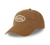 Von Dutch Casquette Homme & Femme, Casquette Dad Cap Ajustable avec Strapback, Marron Taille TU
