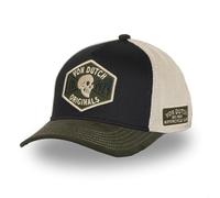 Von Dutch Casquette Homme & Femme, Casquette Trucker Ajustable avec Snapback, Kaki Taille TU