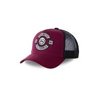 Von Dutch Casquette Homme & Femme, Casquette Trucker Ajustable et Authentique, Rouge, Noir, Beige, Taille TU