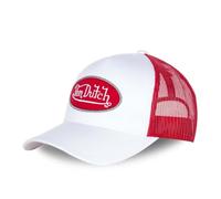 Von Dutch Casquette Homme & Femme, Casquette Trucker Ajustable et Respirante, Blanc Taille TU