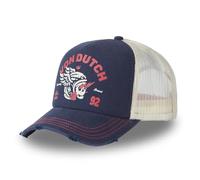Von Dutch Casquette Homme & Femme, Casquette Trucker Crew, Ajustable, Bleu Taille TU