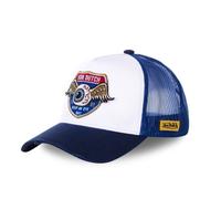 Von Dutch Casquette homme & femme, casquette trucker HIGH, ajustable par snapback - blanc (tour de tête de 55, 5 à 60 cm)