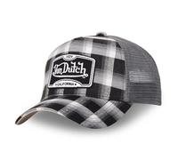 Von Dutch Casquette Homme & Femme, Casquette Trucker Jack, Ajustable, Gris Taille TU