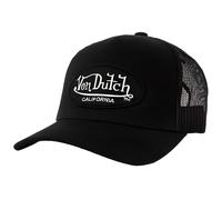 Von Dutch Casquette homme & femme, casquette trucker LOFB, ajustable par strapback / boucle - noir (tour de tête de 55, 5 à 60 cm)