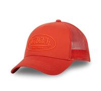 Von Dutch Casquette Homme & Femme, Casquette Trucker Log, Ajustable, Orange Taille TU