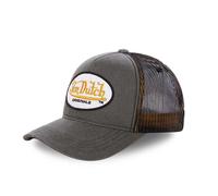 Von Dutch Casquette Homme & Femme Ajustable, Casquette Trucker, Doux, Athlétique et Confortable, Gris, Taille TU