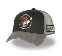 Von Dutch Casquette Homme & Femme Crew, Casquette Trucker, Ajustable et Authentique, Gris Taille TU