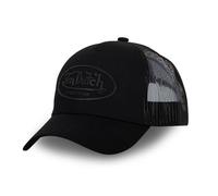 Von Dutch Casquette Homme & Femme Log, Casquette Trucker Ajustable avec Snapback, Noir, Taille TU