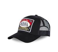 Von Dutch Casquette Trucker Vd/0/cas1 1b – Ajustable unisexe, douce, multi-sport – Noir Taille TU