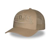 Von Dutch Casquette Homme & Femme, Trucker Embroidery, Beige 02