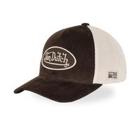 Casquette Twotone Cord Trucker by Von Dutch marron One Size