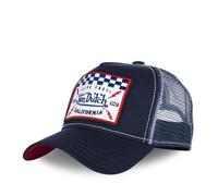 Von Dutch Casquette Trucker Homme Square Life Fast Bleu, Bleu Taille TU