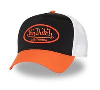 Von Dutch Casquette Trucker Patch Poly Filet Rigide Visière Arrondie Adulte TU Orange