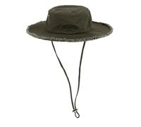 Von Dutch Chapeau Homme & Femme 100% Coton, Bob Australia, Ajustable avec Cordon, Kaki Taille S/M