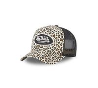 Von Dutch Casquette Homme & Femme Ajustable, Casquette Trucker, Sans Déformation, Confortable et Durable, Beige, Noir, Taille TU