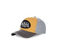 Von Dutch Casquette Homme & Femme 100% Coton, Casquette Baseball, Original, Coupe décontractée et Confortable, Jaune, Gris, Noir, Blanc, Taille TU