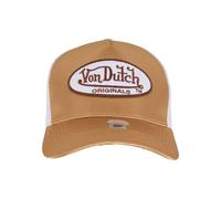 Von Dutch Originals Casquette 'Cary' marron / noisette / blanc, Taille 55-60