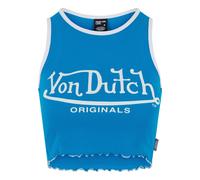Von Dutch Originals Haut 'Ashley' bleu clair / blanc, Taille M